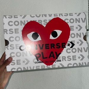 Converse X Comme des Garçons shoe box